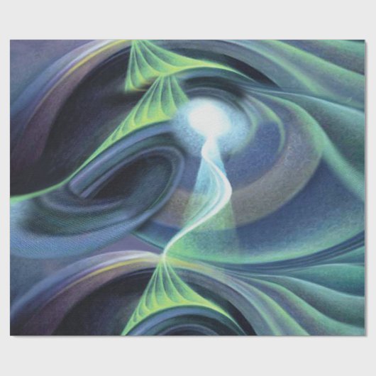 Papier Cadeau Activation Abstraite (Plat)