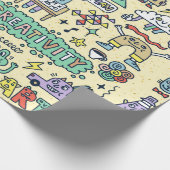 Papier Cadeau Activités de créativité Drôle Drôle Dodle jeu de d (Coin)