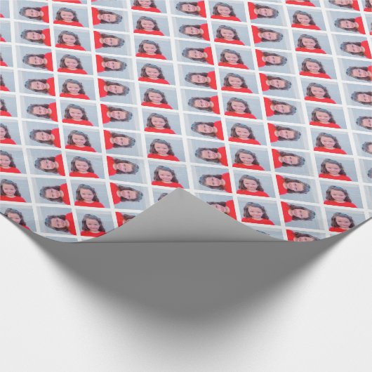 Papier Cadeau Add One Photo to make a Crazy Collage (Coin)