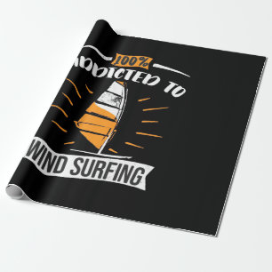 Papier Cadeau Addicé Au Surf À Vent