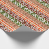 Papier Cadeau Adinkra géométrique tribal africain ethnique (Coin)