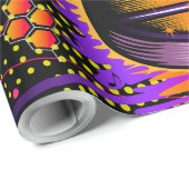 Papier Cadeau ADN de musique (Coin rond)