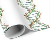 Papier Cadeau ADN - la science/scientifique/biologie (Coin rond)