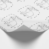 Papier Cadeau Adopter un humain (Coin)