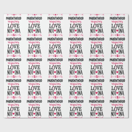 Papier Cadeau Adoption (Plat)