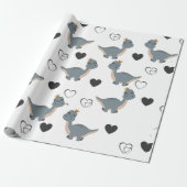 Papier Cadeau Adorable Boho Dinosaur Party (Déroulé)