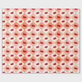 Papier Cadeau adorable Ladybugs (Plat)