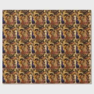Papier Cadeau Adoration des mages par Gentile da Fabriano
