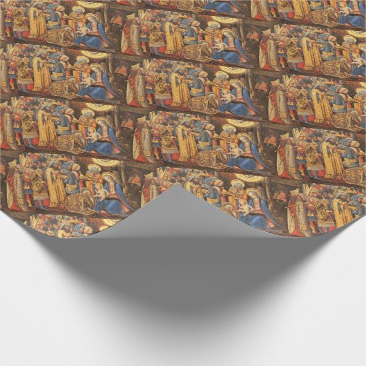 Papier Cadeau Adoration des Rois (Adorazione dei Magi) (Coin)