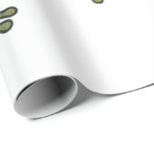 Papier Cadeau adventure frogs short story (Coin rond)