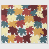 Papier Cadeau Affaire Autumn Leaves (Plat)