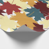 Papier Cadeau Affaire Autumn Leaves (Coin)