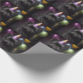 Papier Cadeau Affenpinscher Chien Ballons d'anniversaire (Coin)