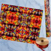 Papier Cadeau Affichage d'illusion Fancy Flowers