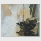 Papier Cadeau Affiche de Decoupage de cavaliers de casquette (Plat)