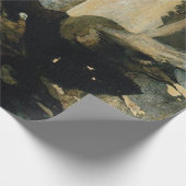 Papier Cadeau Affiche de Decoupage de cavaliers de casquette (Coin)