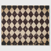 Papier Cadeau Affiche de Decoupage de harlequin (Plat)