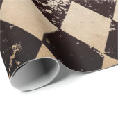 Papier Cadeau Affiche de Decoupage de harlequin (Coin rond)