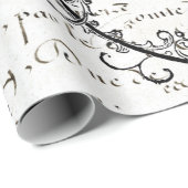 Papier Cadeau Affiche de Decoupage de meubles de reine des (Coin rond)