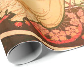 Papier Cadeau Affiche de Nouveau Decoupage d'art (Coin rond)