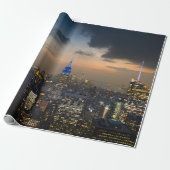 Papier Cadeau Affiche emblématique de l'Empire State Building de (Déroulé)