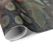 Papier Cadeau Affiche florale fine de Decoupage (Coin rond)