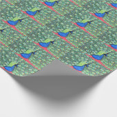 Papier Cadeau Afficher Peacock Peainting (Coin)