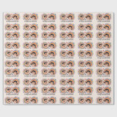 Papier Cadeau Affirmation positive Emoji Émotion Santé mentale (Plat)