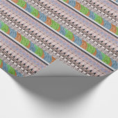 Papier Cadeau Africa Asia traditional (Coin)