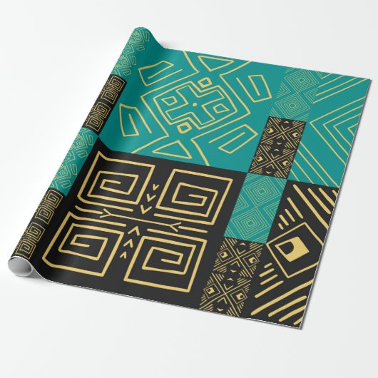 Papier Cadeau Africain modulaire (Déroulé)