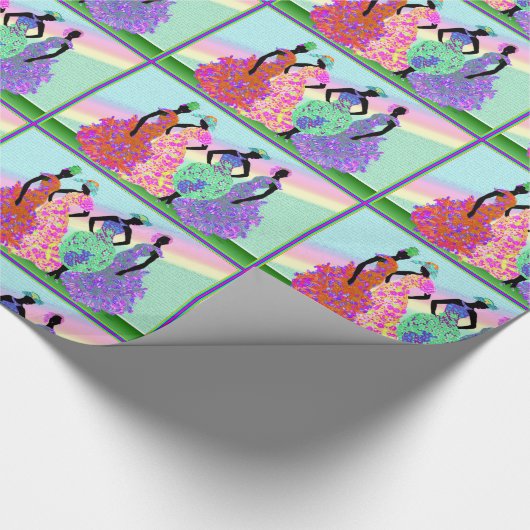 Papier Cadeau African Rainbow Parade (Coin)