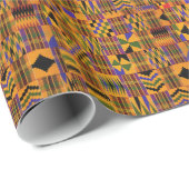 Papier Cadeau Africankoko Custom Kwanzaa (Coin rond)