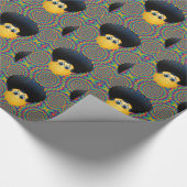 Papier Cadeau afro emojis (Coin)