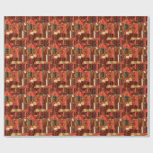Papier Cadeau Afrocentric Kente (Plat)