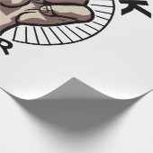 Papier Cadeau Afrocentrique Black Power (Coin)