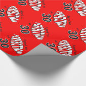 Papier Cadeau Âgé à la perfection à 30 ans | 30e anniversaire (Coin)