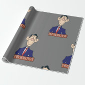 Papier Cadeau Agent d'information Commis professionnel (Déroulé)