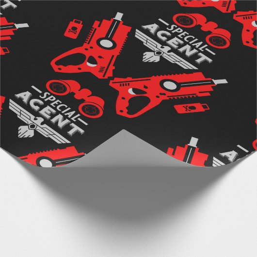 Papier Cadeau Agent spécial (Coin)