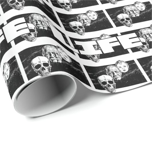 Papier Cadeau AgingGrace 3 (Coin rond)