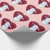 Papier Cadeau Agneaux d'amour (Coin)