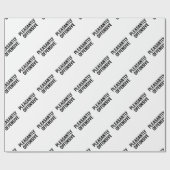 Papier Cadeau Agréablement offensive (Plat)