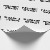 Papier Cadeau Agréablement offensive (Coin)