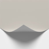 Papier Cadeau Agreeable Gray Solid Color (Coin)