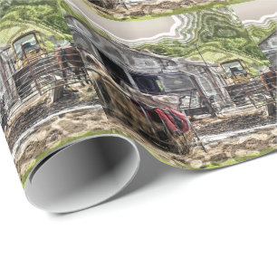 PAPIER CADEAU AGRICULTURE