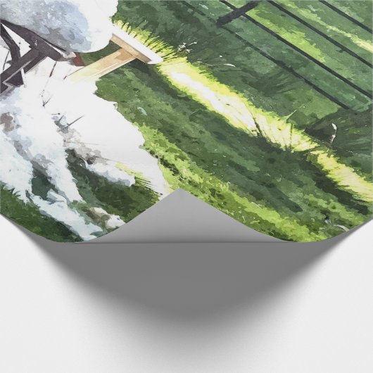 PAPIER CADEAU AGRICULTURE (Coin)