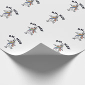 Papier Cadeau Ah Men Roller Skating Foi Vector Design_1 (Coin)