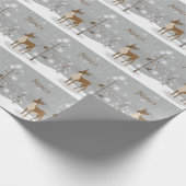Papier Cadeau Ahimsa Reindeer (Coin)