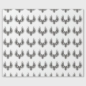 Papier Cadeau Aigle à deux têtes (Plat)