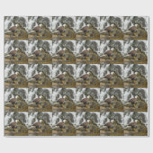 Papier Cadeau Aigle à tête blanche (Plat)