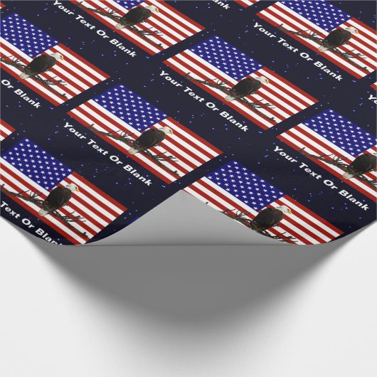 Papier Cadeau Aigle à tête blanche toujours en vigueur (Coin)